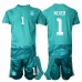 Německo Manuel Neuer #1 Brankářské Dětské Oblečení Domácí Dres MS 2026 Krátkým Rukávem (+ trenýrky) Německo Manuel Neuer #1 Brankářské Dětské Oblečení Domácí Dres MS 2026 Krátkým Rukávem (+ trenýrky)
